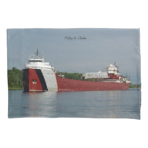 Philip R. Clarke pillow case