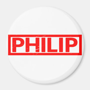Philip Stamp Magnet