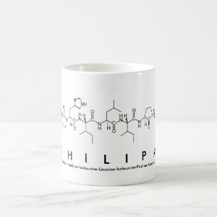 Philipa peptide name mug