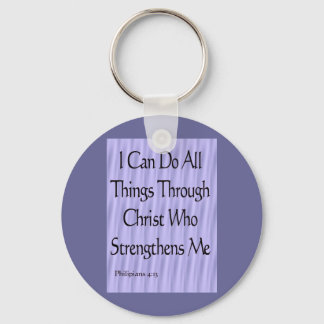 Philipians 4:13 key ring