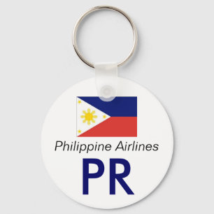 philipinesflag, PR, Philippine Airlines Key Ring