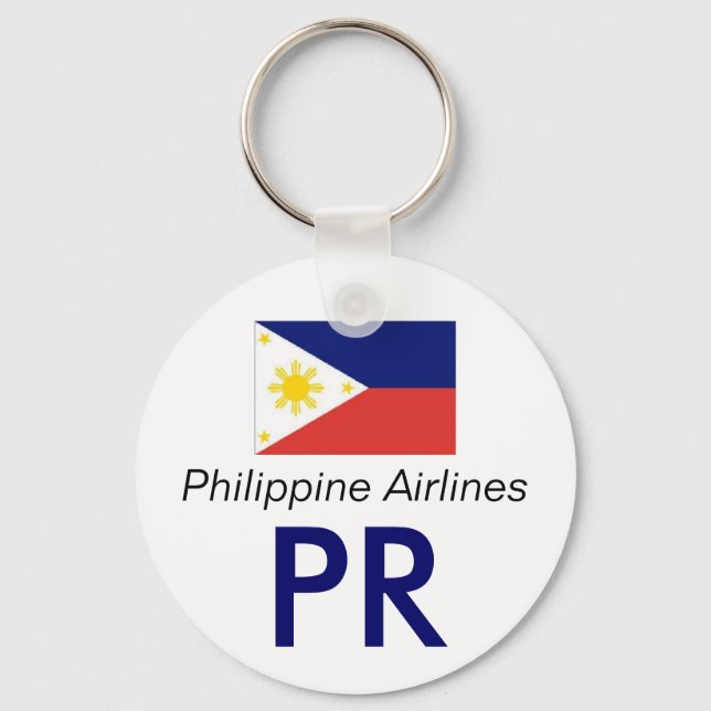 philipinesflag, PR, Philippine Airlines Key Ring (Front)