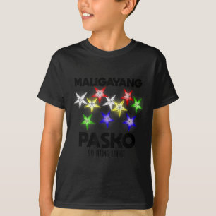 Philipnes Linas Filino Christmas Parol Xmas Pasko  T-Shirt