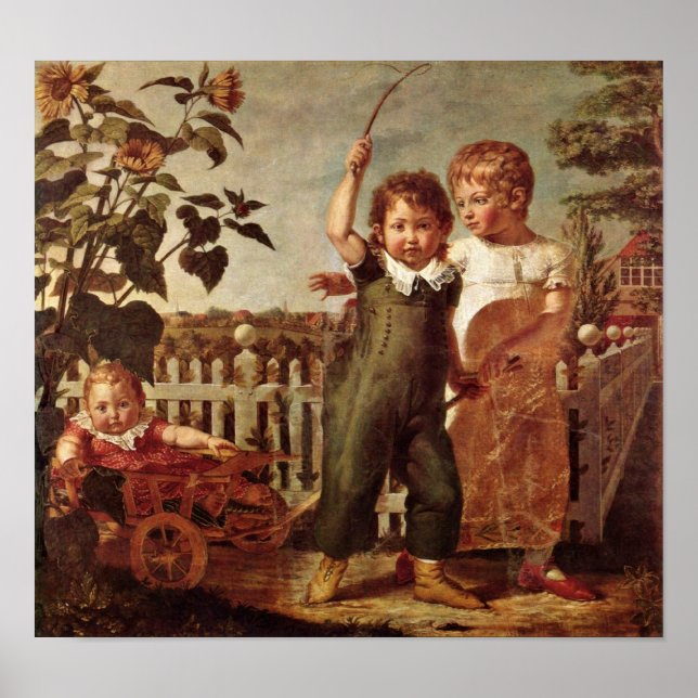 Philipp Otto Runge - The Hulsenbeck children Poster (Front)