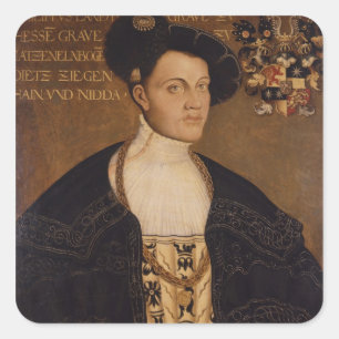 Philipp von Hessen Square Sticker