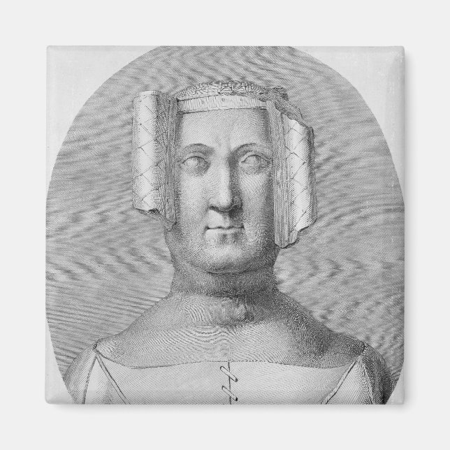 Philippa of Hainault Magnet (Front)