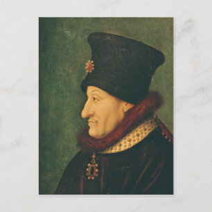 Philippe of France  Duke of Burgundy Postcard
