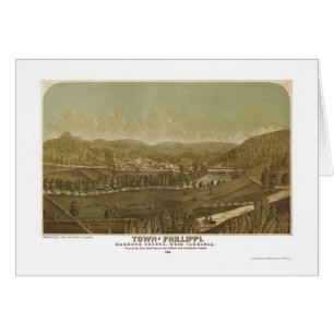 Philippi, WV Panoramic Map - 1861