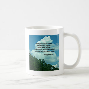 Philippians 1:6 Being confident of this, ... Coffee Mug