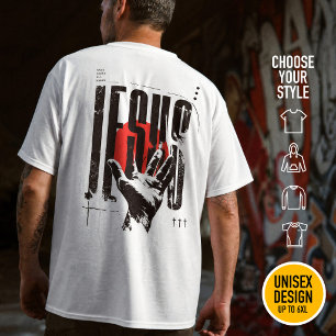 Philippians 2:9 Name Above All Names Retro Grunge T-Shirt