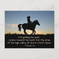 Philippians 3:13-14 Forgetting the past, Horse