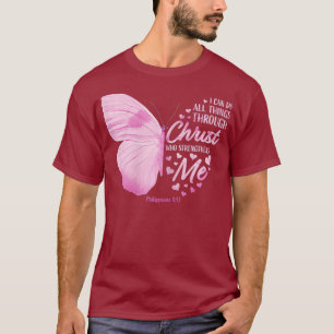 Philippians 413 Christian Bible Verse Gifts T-Shirt
