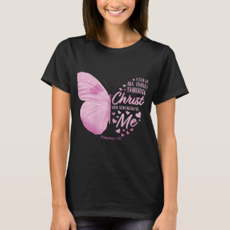 Philippians 413 Christian Bible Verse Gifts Women T-Shirt