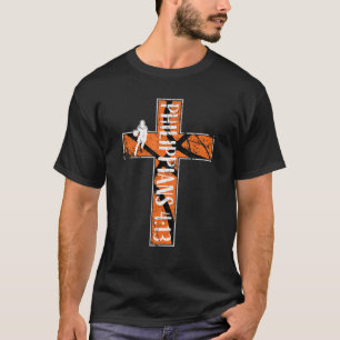 Philippians 4 13 Basketball Gifts Men Women Boys G T-Shirt