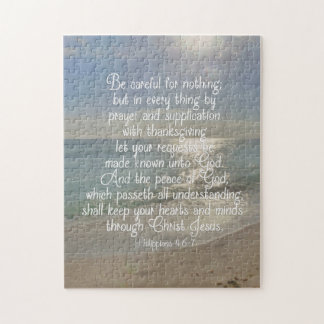 Philippians 4:13 Bible Verse Christian Quote Jigsaw Puzzle