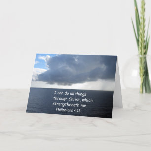 Philippians 4:13 card