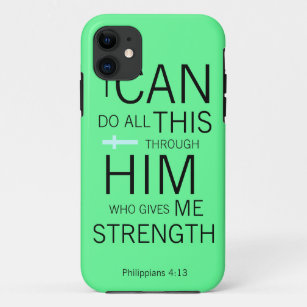 Philippians 4:13 Case-Mate iPhone case