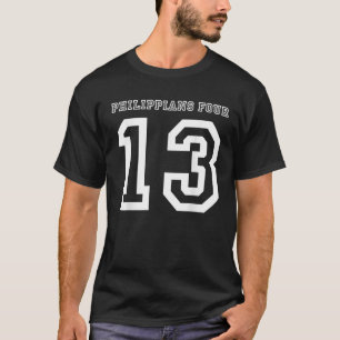 Philippians 4 13 Four 13 413 Sports Jersey Style T-Shirt