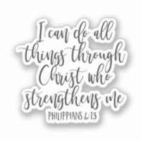 Philippians 4:13 I can do all things Bible Verse