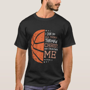 Philippians 4 13 I Can Do All Things Christian Ske T-Shirt