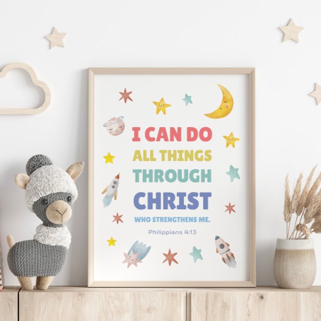 Philippians 4:13 I can do all things Nursery Decor (Creator Uploaded)
