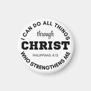 Philippians 4:13 I can do all things Scripture Magnet