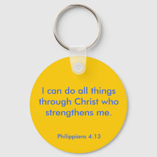 Philippians 4:13 key ring
