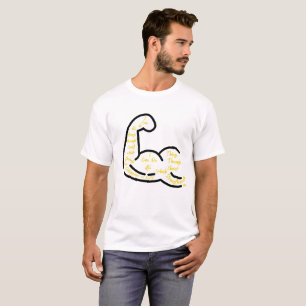 Philippians 4:13 KJV Bible Verse Unisex T-Shirt