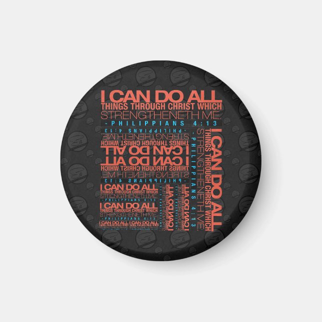 Philippians 4:13  Magnet (Front)