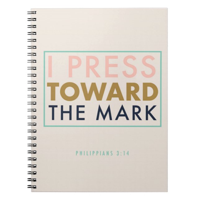 Philippians 4:13 Notebook (Front)