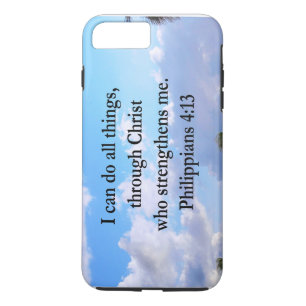 PHILIPPIANS 4:13 PRAYER iPhone 8 PLUS/7 PLUS CASE