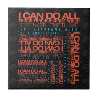 Philippians 4:13 Tiles