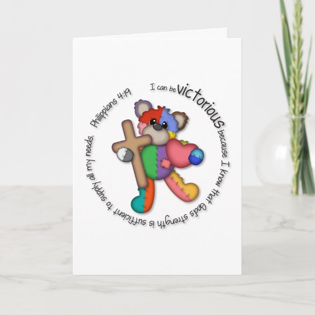 Philippians 4:19 Congratulations Card (Front)
