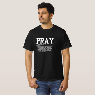 Philippians 4:6–7 Mens T-Shirt