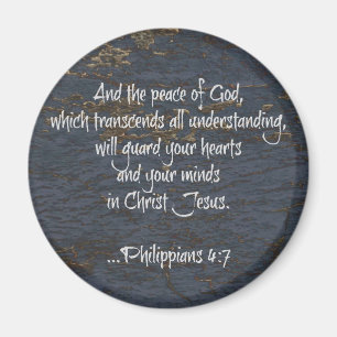 Philippians 4:7 Bible Verse Magnet