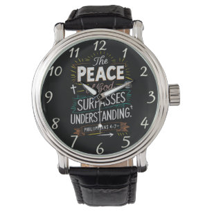 Philippians 4:7 Peace Understanding Faith Watch