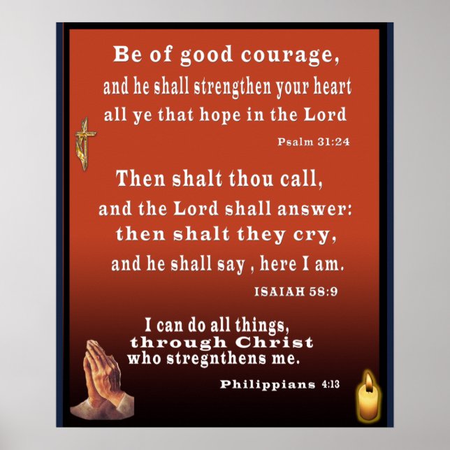 Philippians Christian poster (Front)