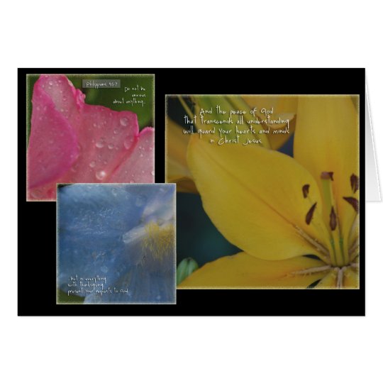 Philippians Floral Card