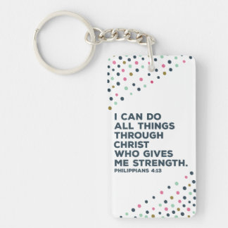 Philippians Women's Christian key chain