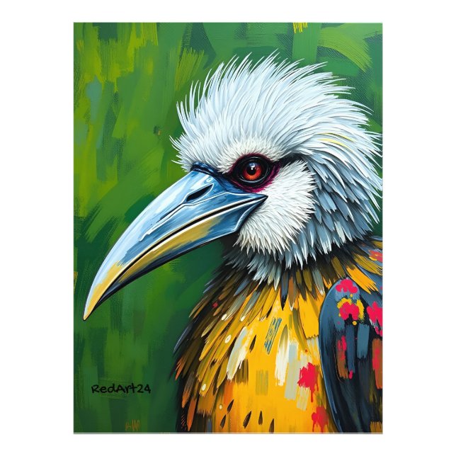 Philippine Eagle Wall Art – Endangered Species  (Front)