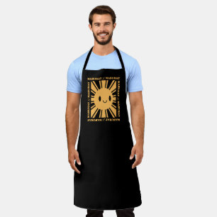 Philippine Filipino Sun Smile Mabuhay Tagalog  Apron