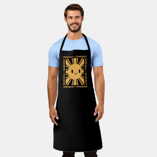 Philippine Filipino Sun Smile Mabuhay Tagalog  Apron