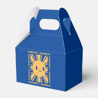 Philippine Filipino Sun Smile Mabuhay Tagalog  Favour Box