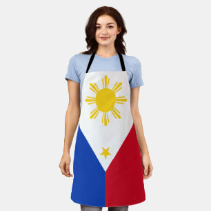 Philippine Flag All-Over Print Apron