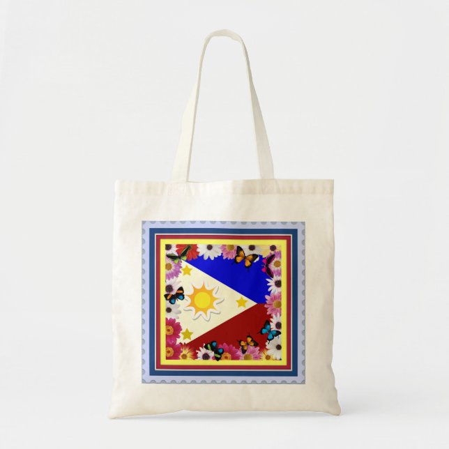 Philippine Flag Design - Filipino Souvenir Bag (Front)