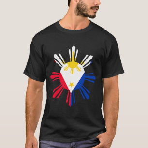 Philippine Flag For A Filipino Heritage Pinoy Cult T-Shirt