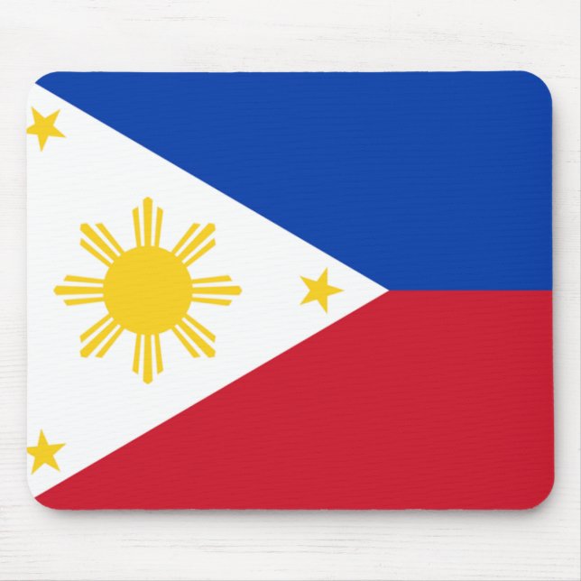Philippine flag mouse mat (Front)