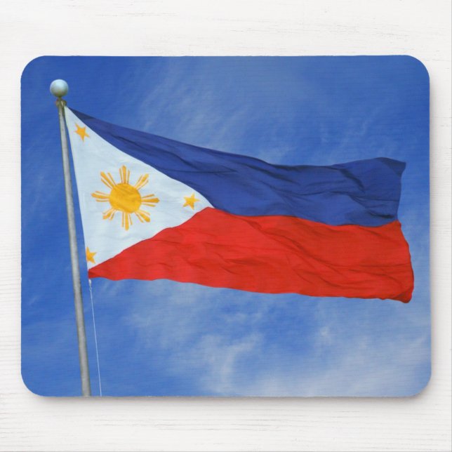Philippine Flag Mouse Mat (Front)