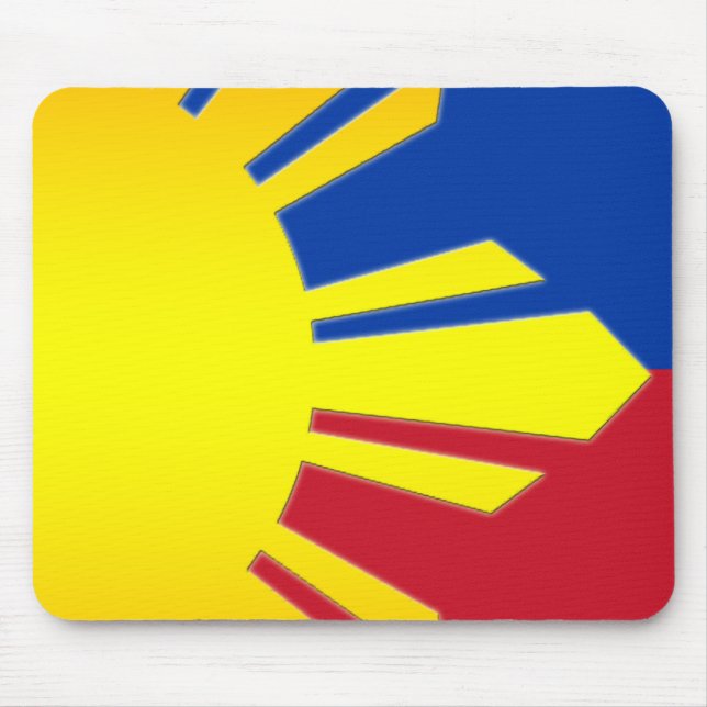 Philippine Flag (Mousepad) Mouse Mat (Front)