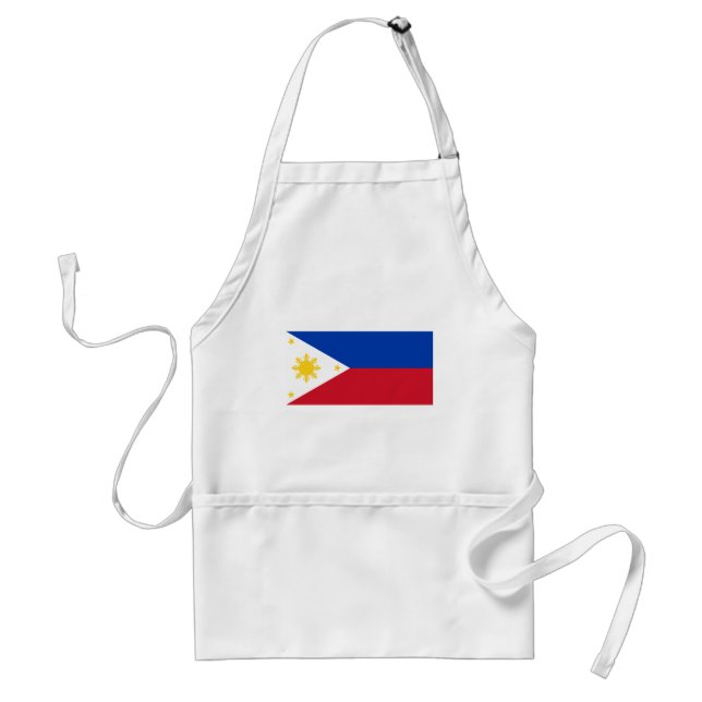 Philippine Flag, Philippine Islands National Flag Standard Apron (Front)